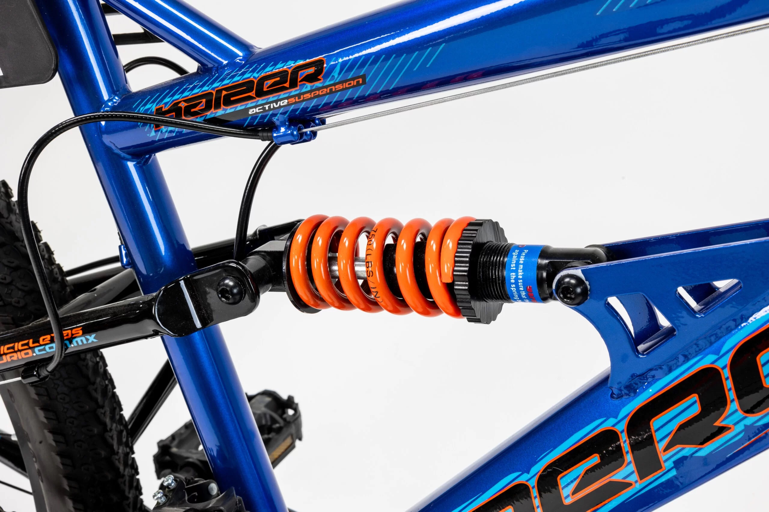 BICICLETA MERCURIO DS KAIZER R24 AZUL 21 VEL 2023 ENDY15.