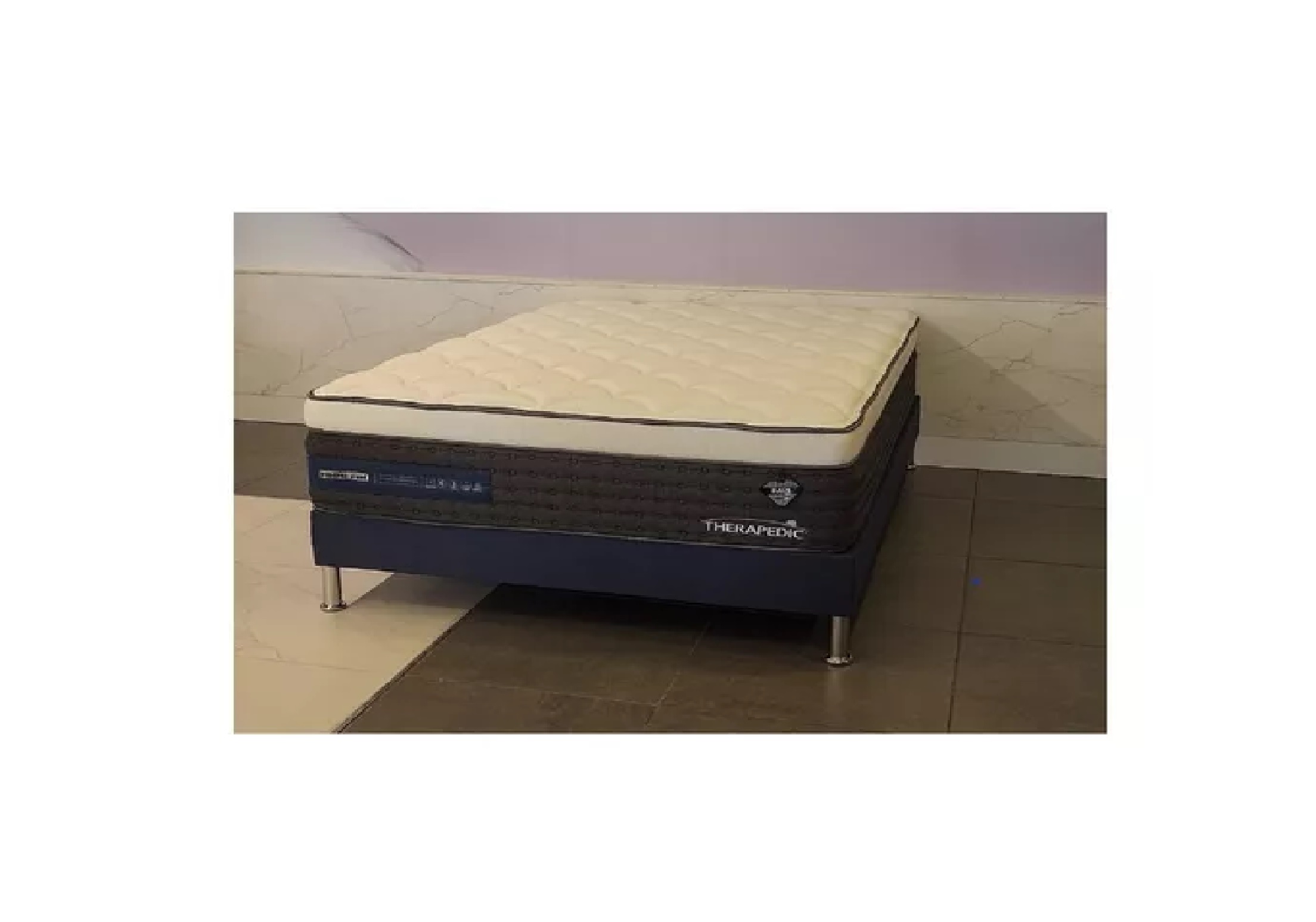 Colchon Y Box King Size Therapedic Pietro Firmehr Tope Gama.