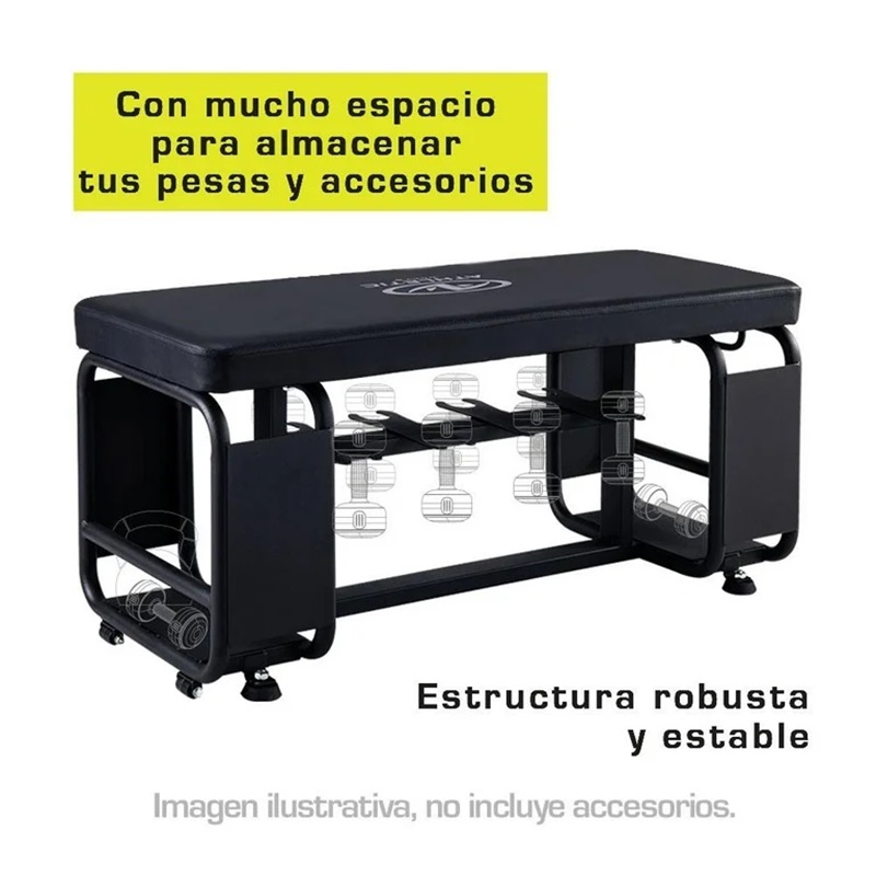 Banco para Ejercicio con Rack.