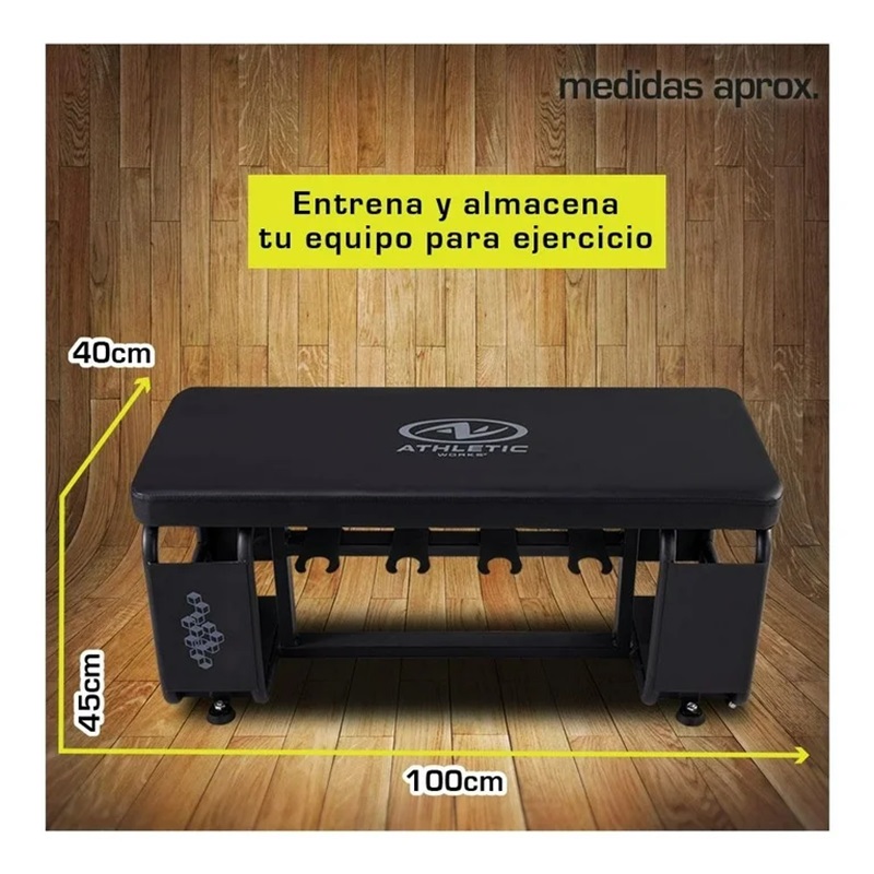 Banco para Ejercicio con Rack.