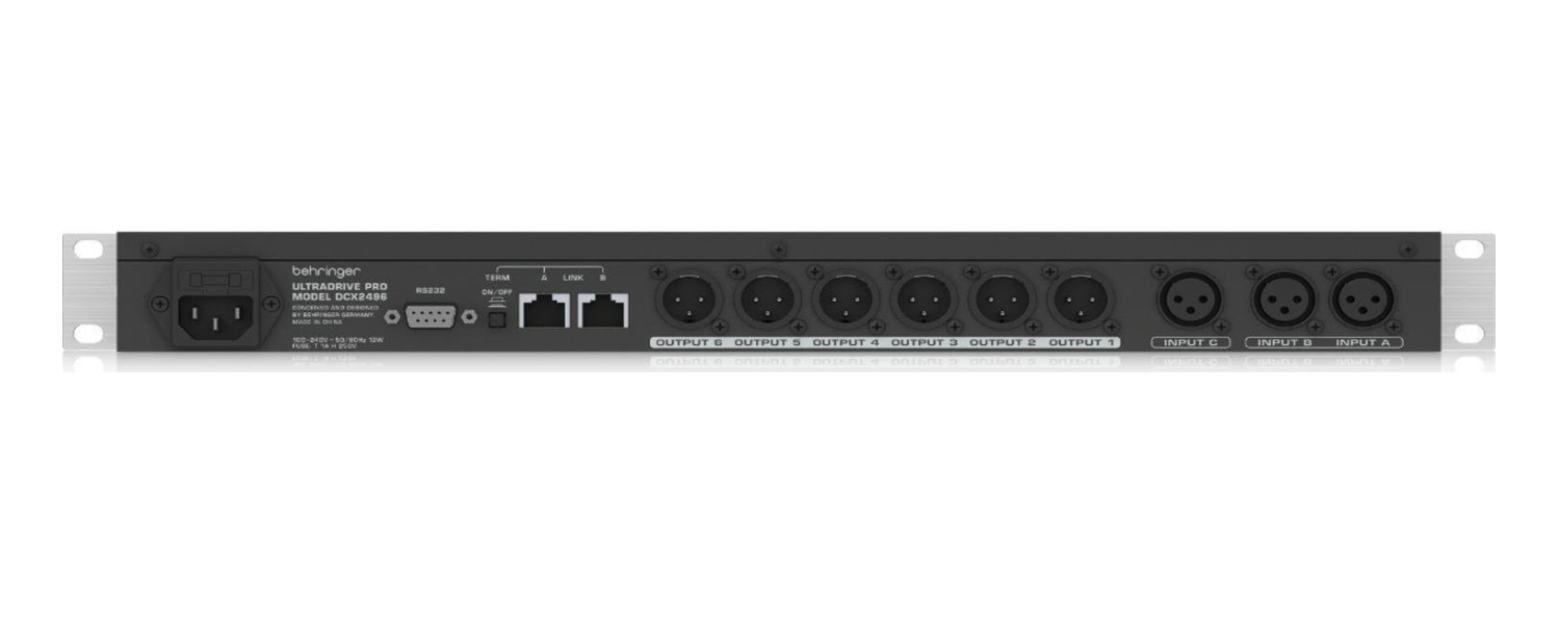 Procesador De Audio Behringer Ultradrive Dcx2496.