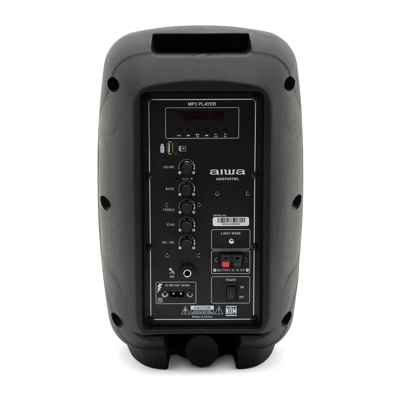 Bafle 8 Pulgadas Aiwa 300W AWSP08TWL