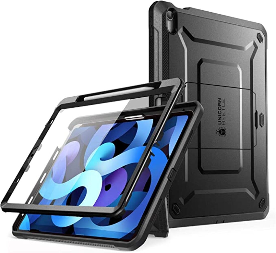 Funda para iPad Air 4 2020 10.9 UBPro Con soporte para Pluma Pen-SP color Negro