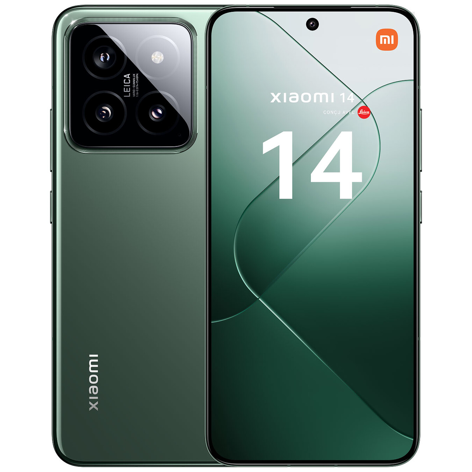 Celular Xiaomi 14 12GB 512GB Green.