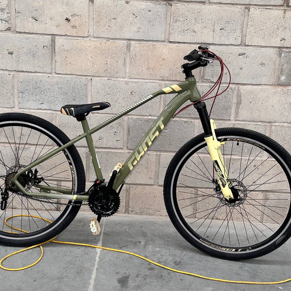 Bicicleta Ghost Usada Claw R29 Verde