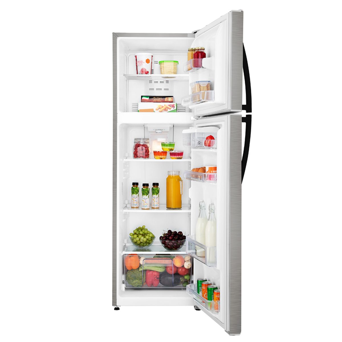 Refrigerador mabe 11 pies cúbicos gris rma300fjmrm0.