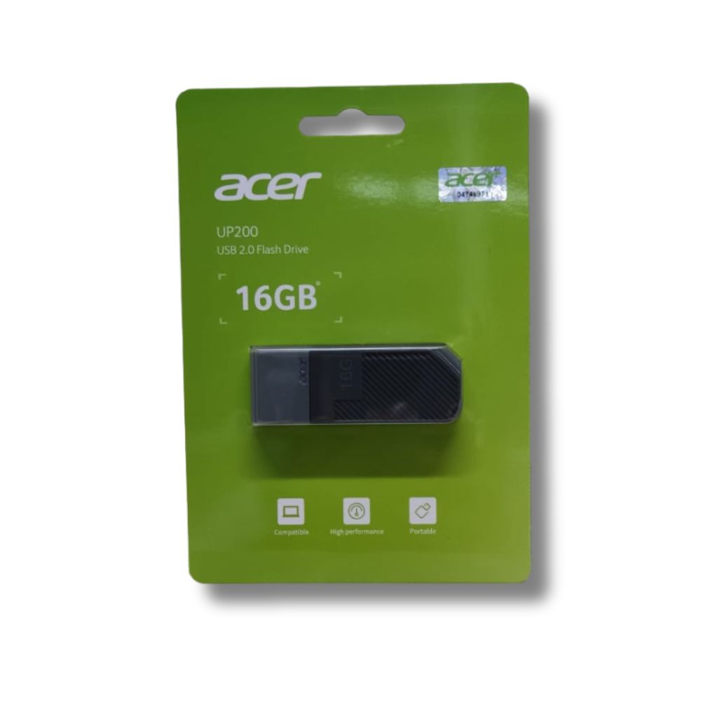 Acer USB 16GB 2.0 UP200 Color Negro