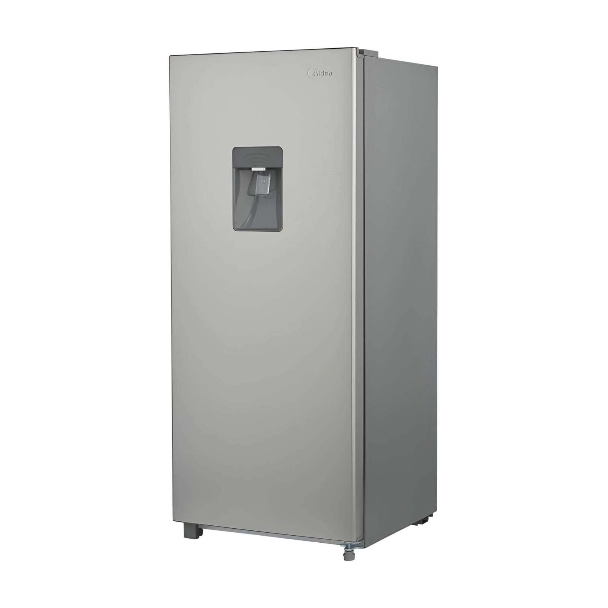 Refrigerador 7 pies semiautomático con despachador light silver midea.