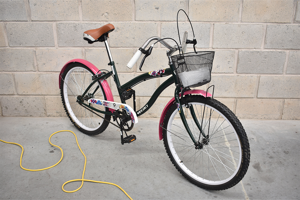 Bicicleta Veloci Usada Spring City R24 Verde