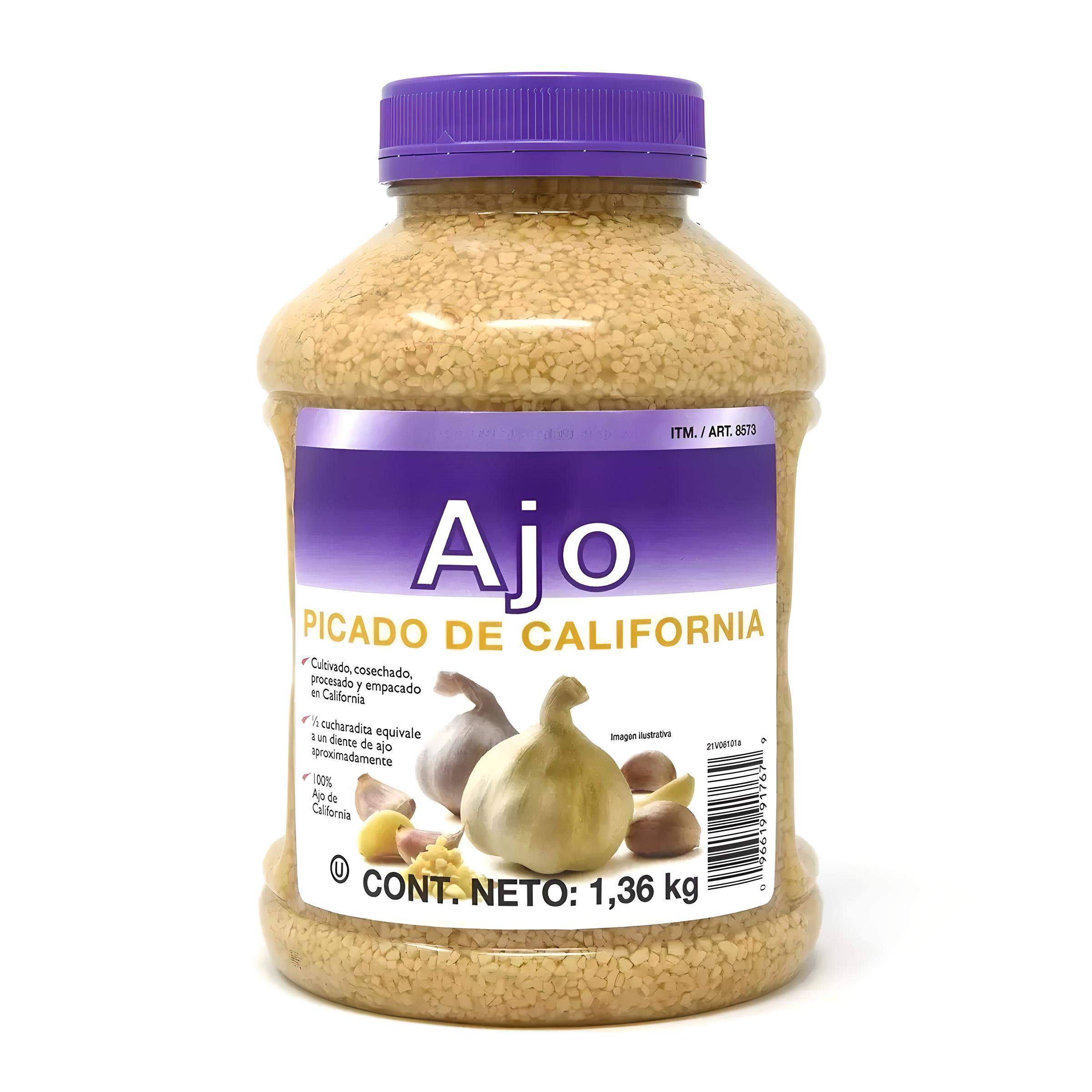 Ajo Picado 1.36 kg.