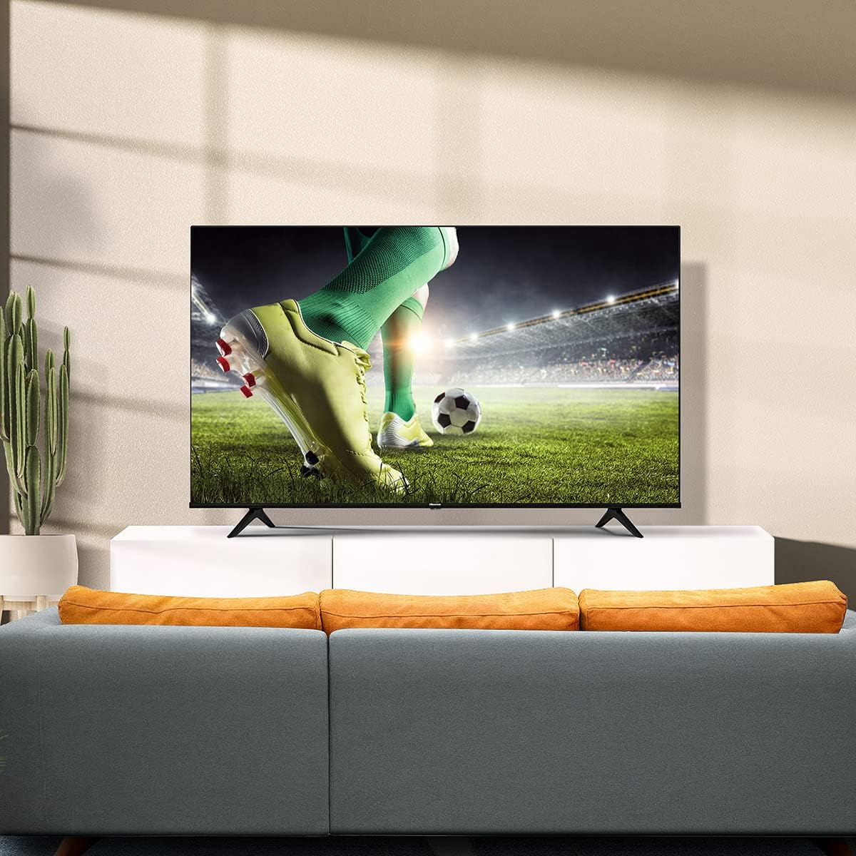 Pantalla 55 Pulgadas Led Android tv 4k ultra hd Hisense 55a6h.
