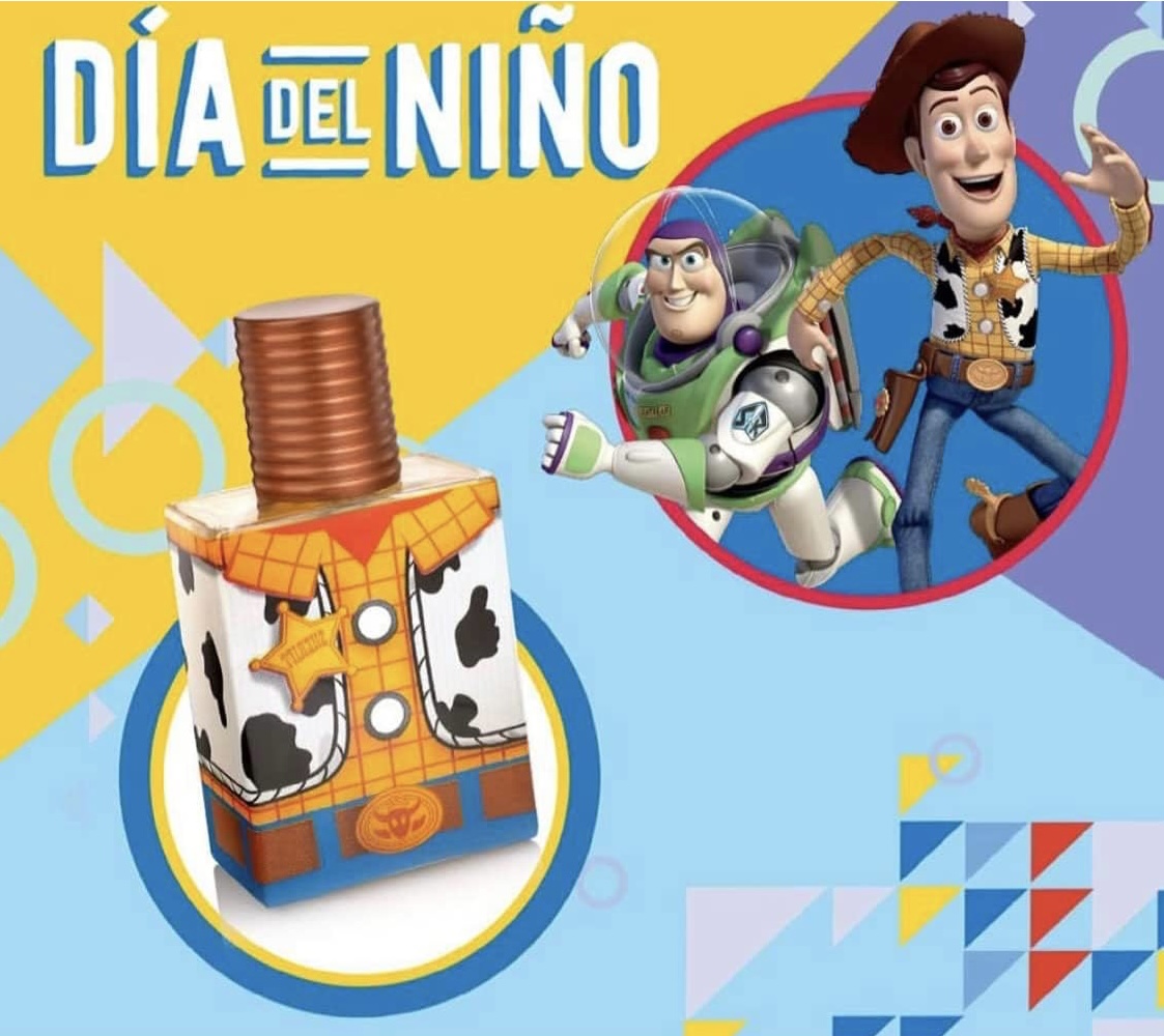 WOODY TOY STORY FRAGANCIA INFANTIL PERFUME INFANTIL DISNEY EL PREFERIDO DE  LOS NIÑOS