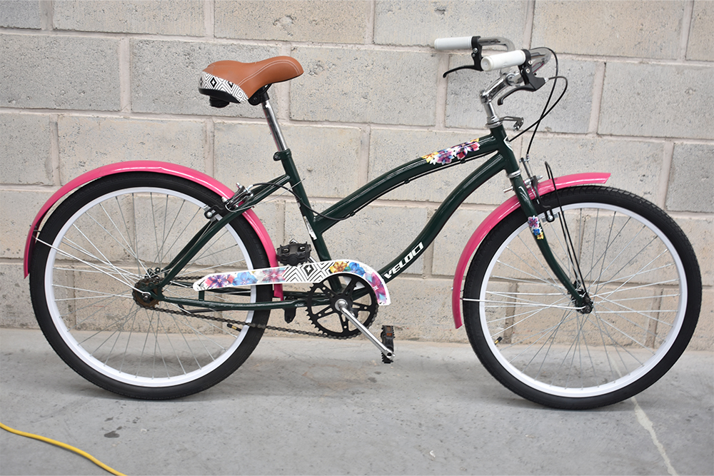 Bicicleta Veloci Usada Spring City R24 Verde