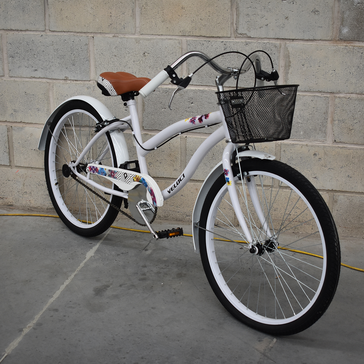 Bicicleta Veloci Usada Spring City R24 Blanco 