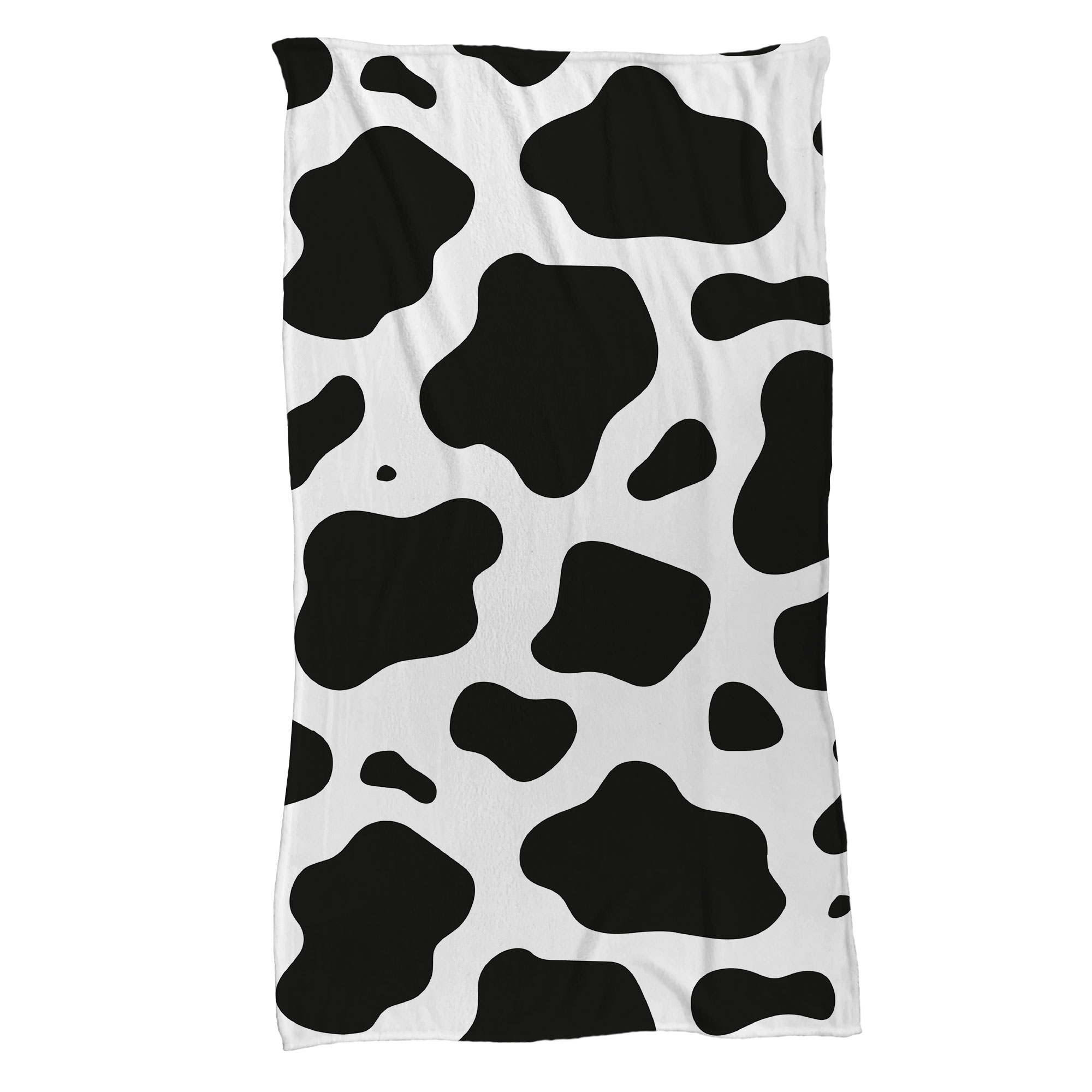 Cobija Manta Frazada Diseño Mancha de Vaca Resistente a Las Arrugas de Viaje Cama Sofa Sillon Suave.
