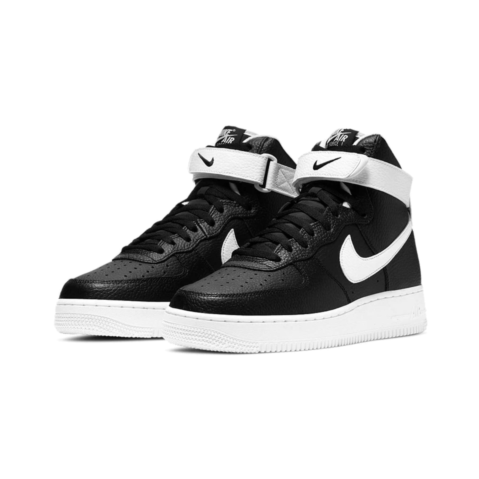 Tenis Nike Air Force 1 07 High Negro con Blanco Hombre Originales CT2303002