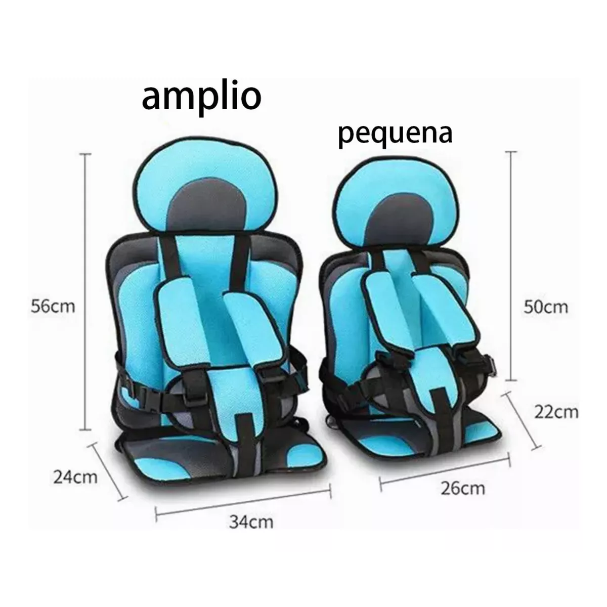 Auto Silla Para Bebe Plegable Seguridad Silla Calidad Alta Rojo.