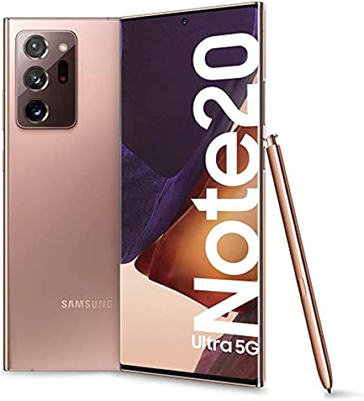 Samsung Galaxy Note 20 Ultra 5g 256GB Bronze  Reacondicionado Libre de Fabrica.