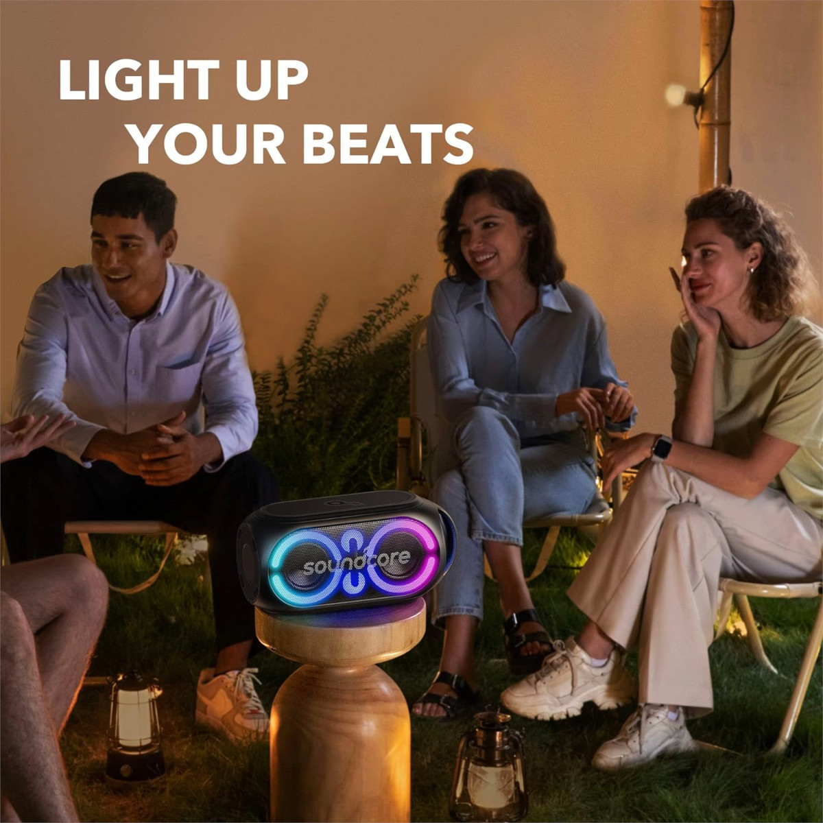 Bocina Soundcore Anker Rave Party 2 inalámbrica IPX4 16hrs 120W.
