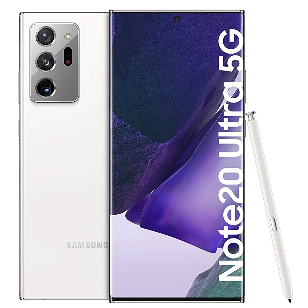 Samsung Galaxy Note 20 Ultra 5g 128GB Blanco Reacondicionado Liberado de Fabrica .