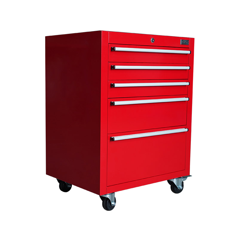 Gabinete Para Herramientas Rojo De 60CM y 5 Cajones Thor Kitchen HTC2405RC.