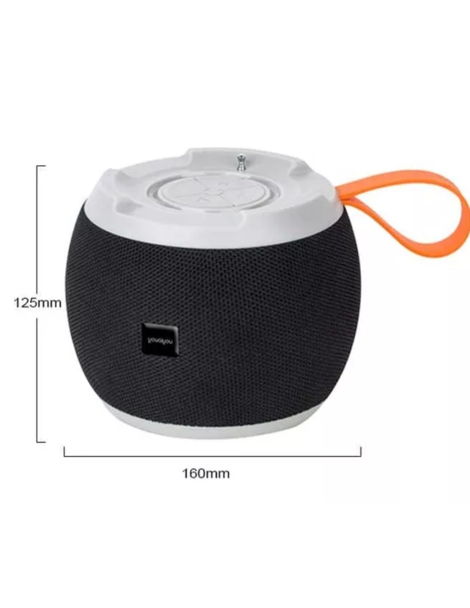 Bocina Bluetooth Negra Portátil Fol C15 5w 1200mah.