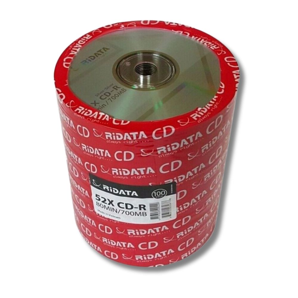 Ridata CD-R con 100 discos