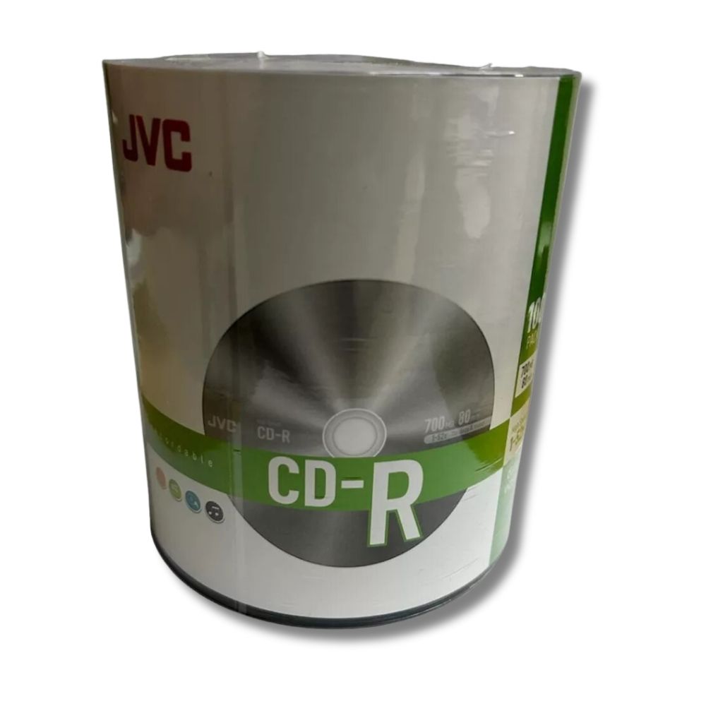 JVC CD-R con 100 discos