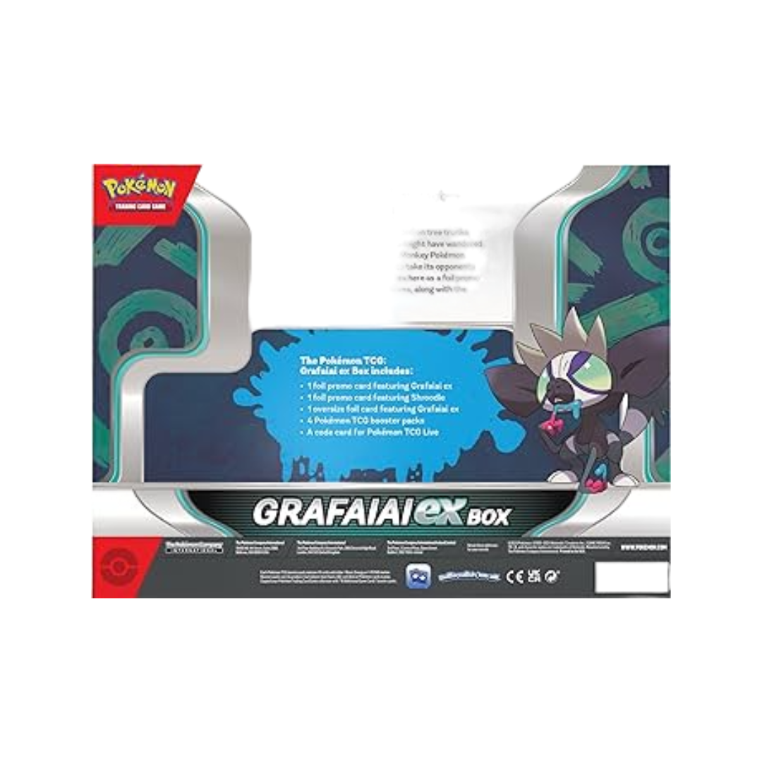Pokemon TCG Grafaiai Ex Box Cartas Coleccionables.