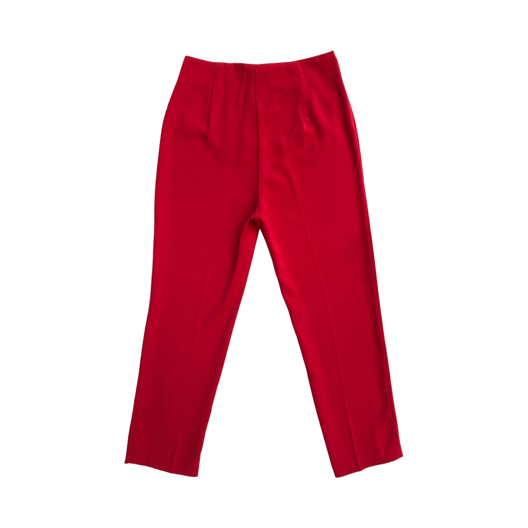 Pantalón Alto de Pinzas Rojo LC DESIGNS COLLECTION.