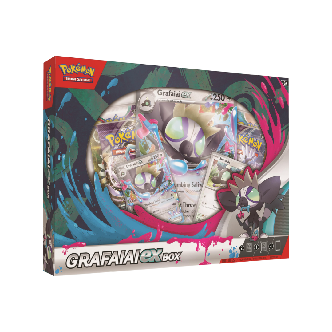 Pokemon TCG Grafaiai Ex Box Cartas Coleccionables.