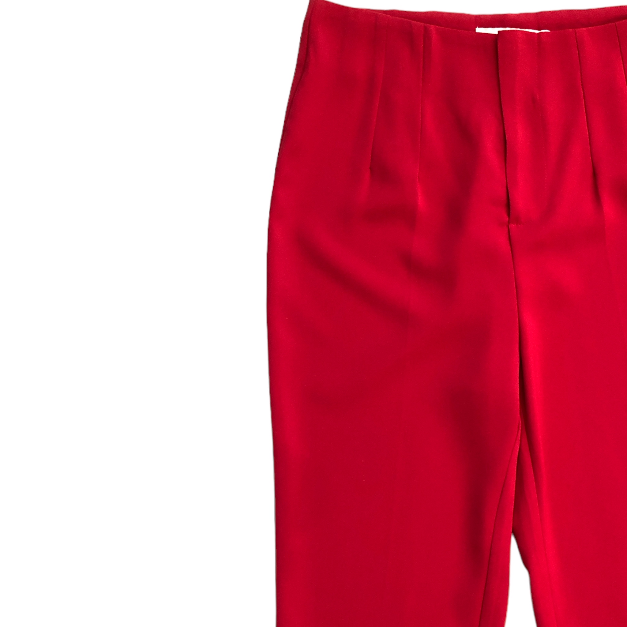 Pantalón Alto de Pinzas Rojo LC DESIGNS COLLECTION.