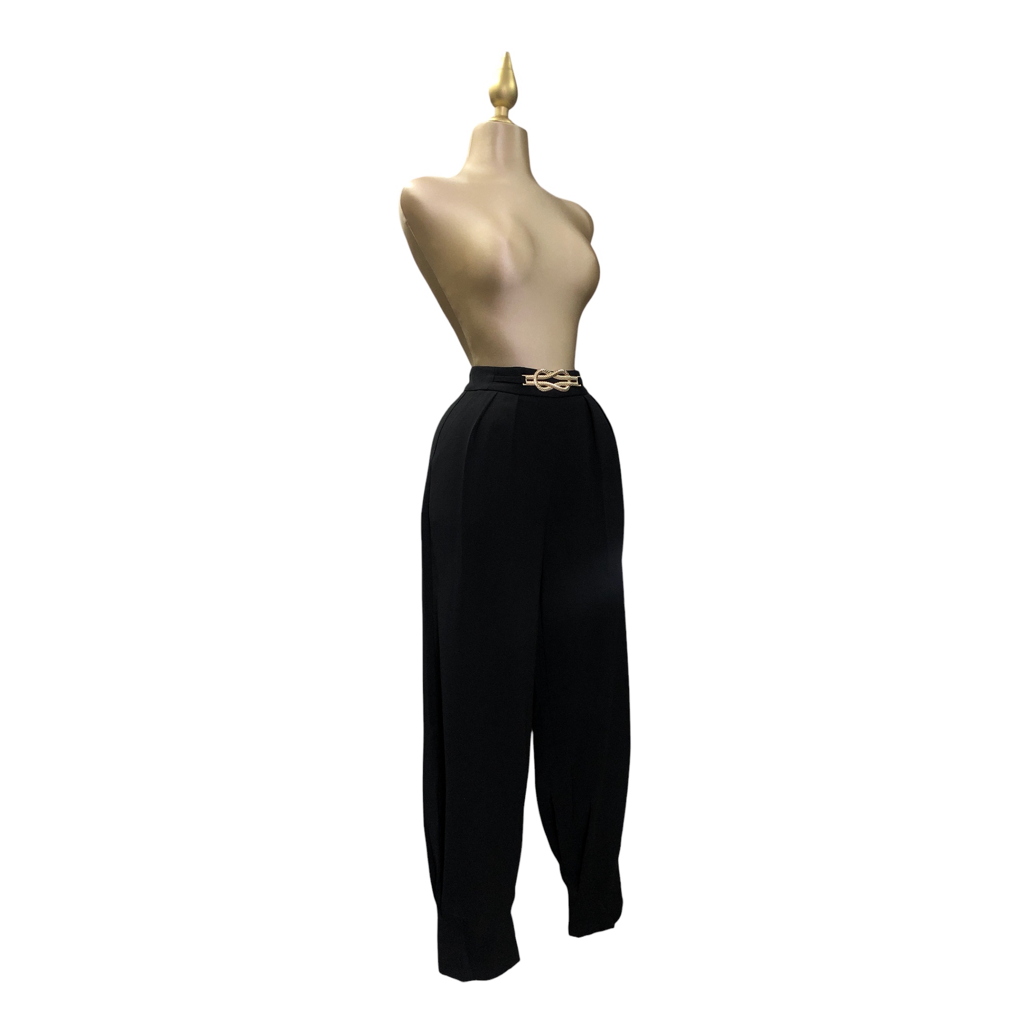 Pantalón Palazzo Negro LC DESIGNS COLLECTION.