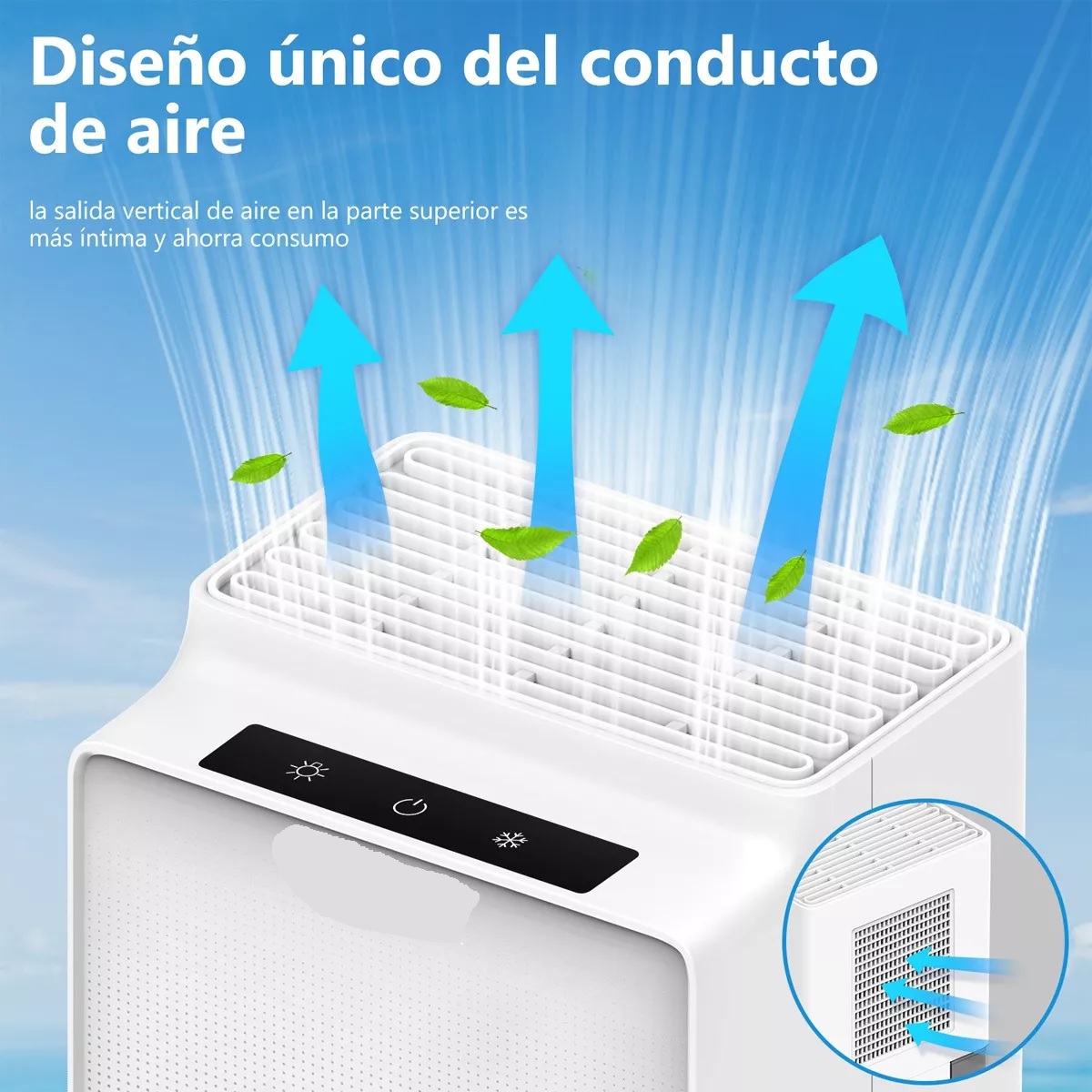 Deshumidificador Eléctrico Portátil 1000ml Blanco 110v.