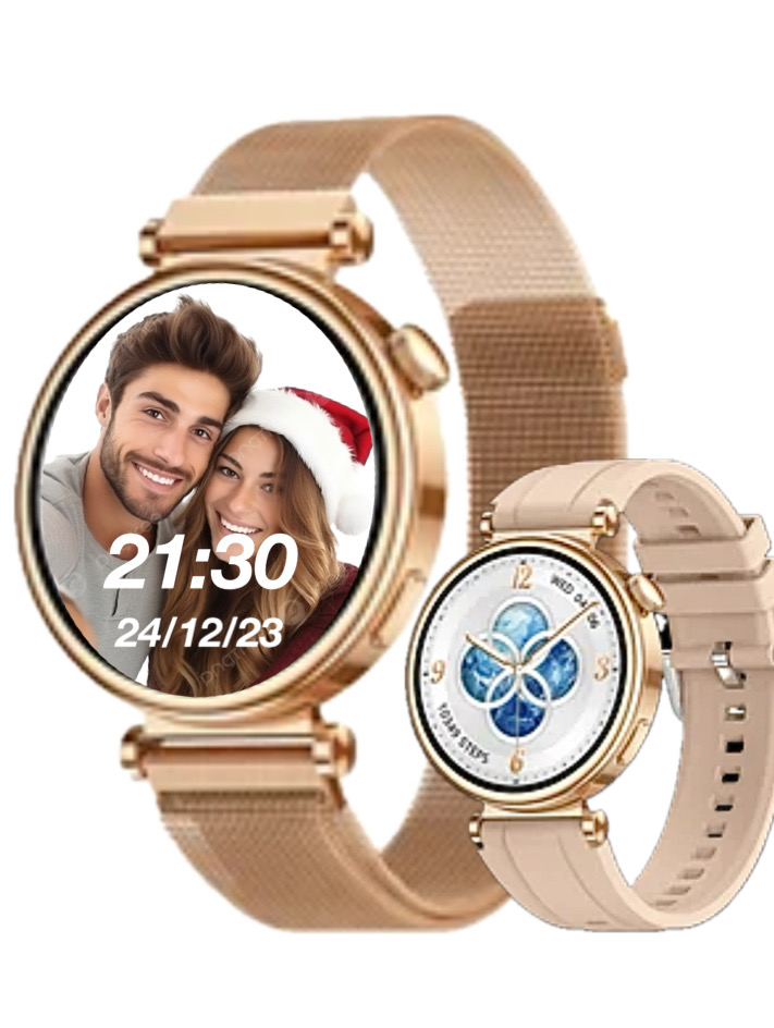 Smartwatch Mujer Llamadas Notificaciones Contesta Whatsapp Iphone Android