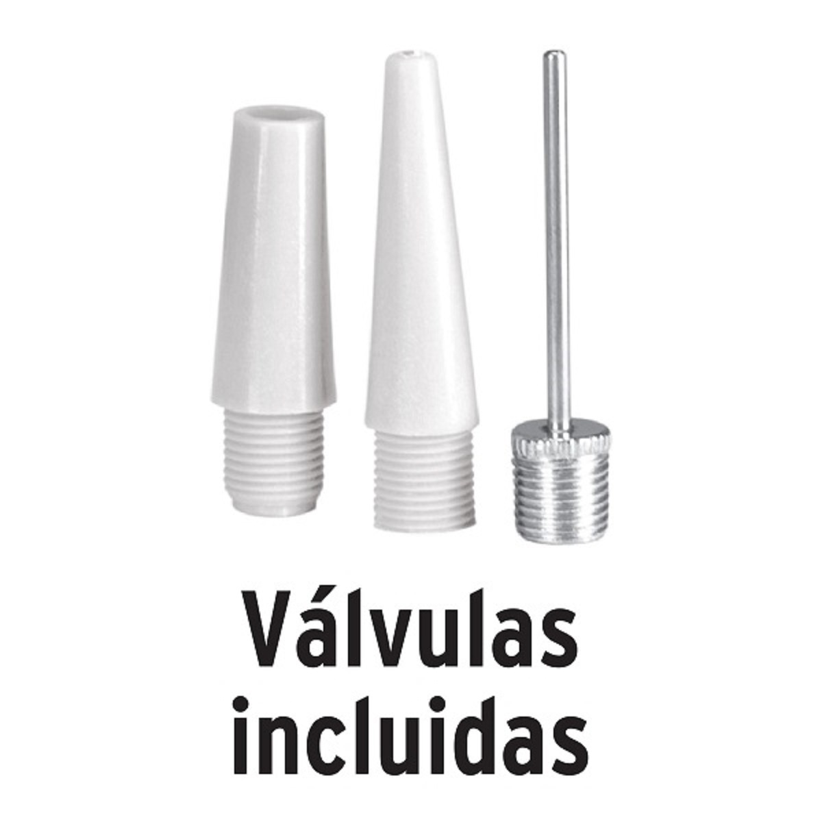 Bomba Aire Pedal Para Inflar Llantas Balones Incluye Válvula.