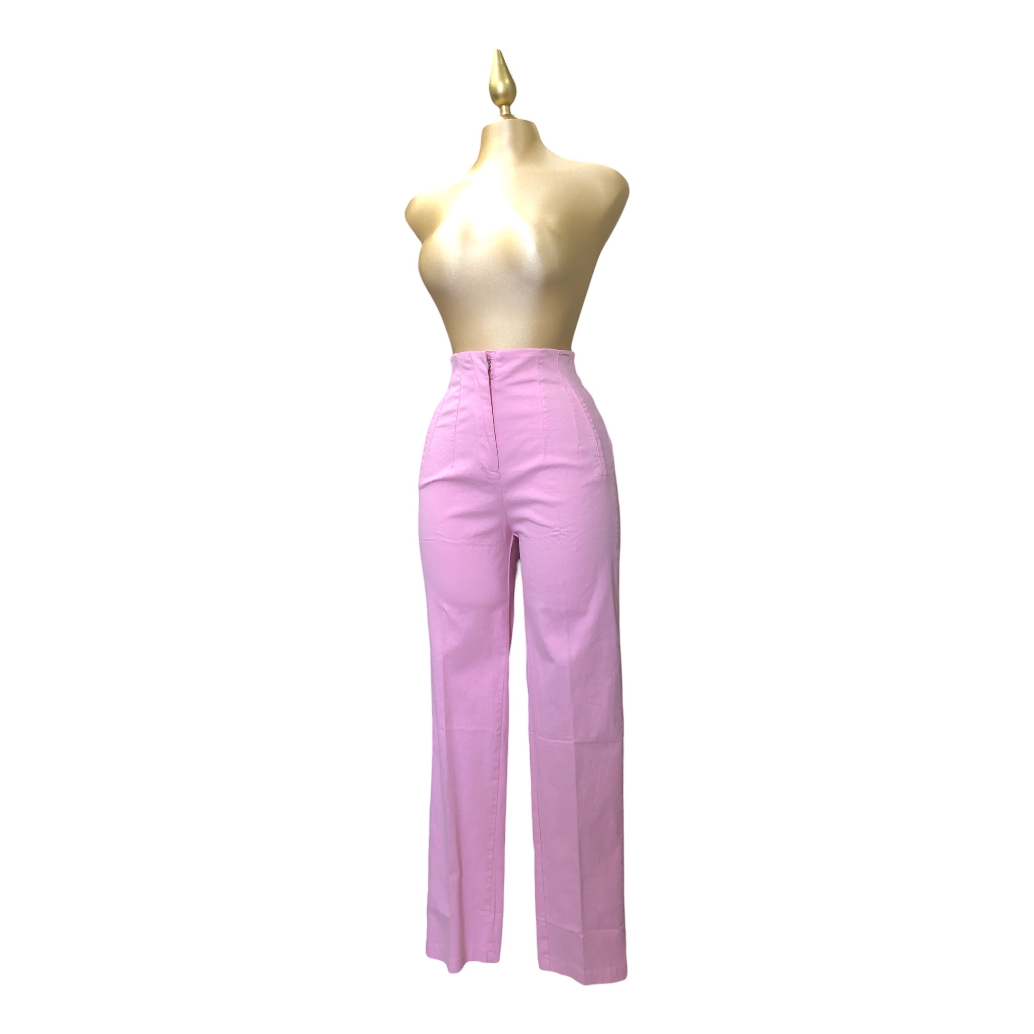Pantalón Alto Rosa Claro para mujer LC DESIGNS COLLECTION.