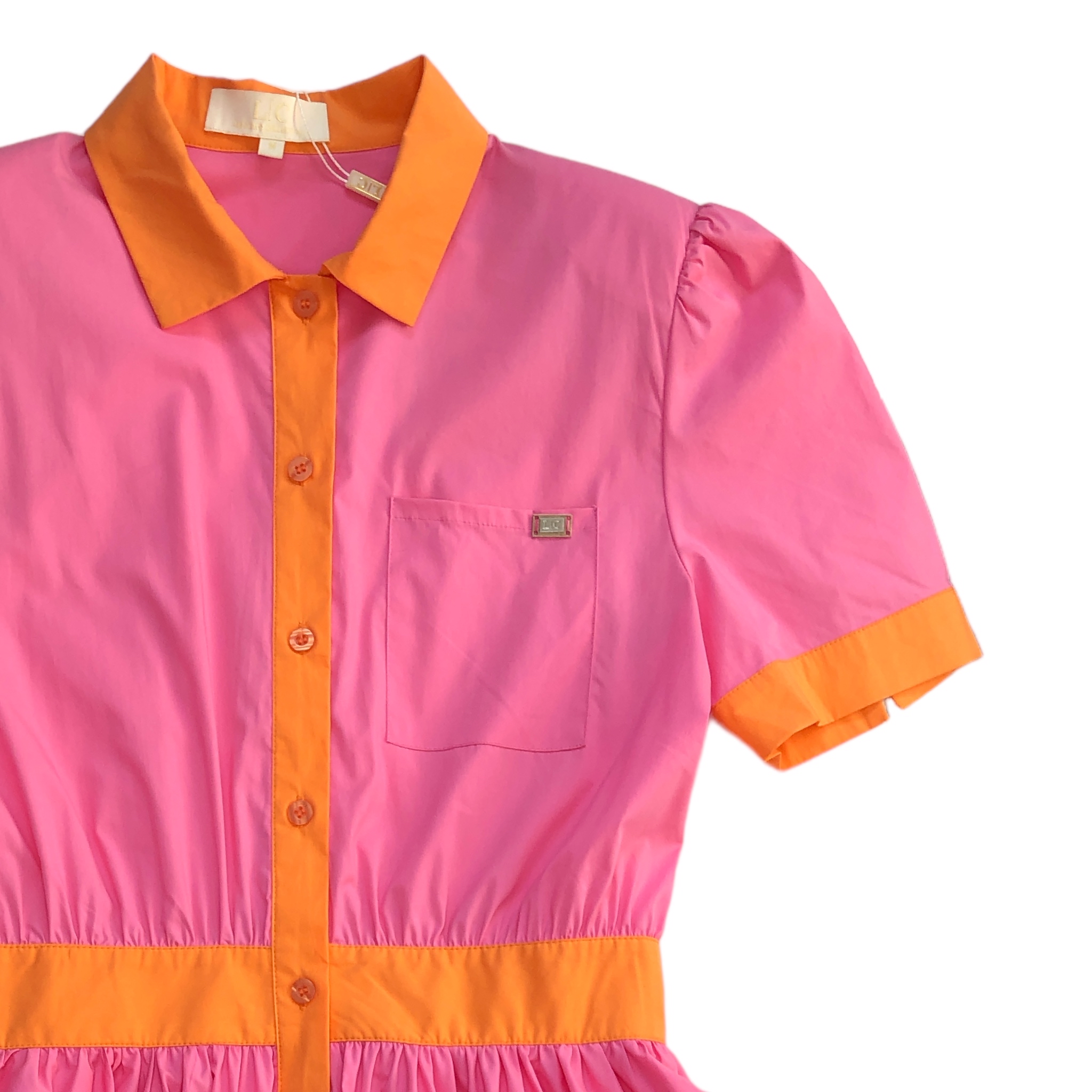 Vestido Pink Bombacho Inferior LC DESIGNS COLLECTION