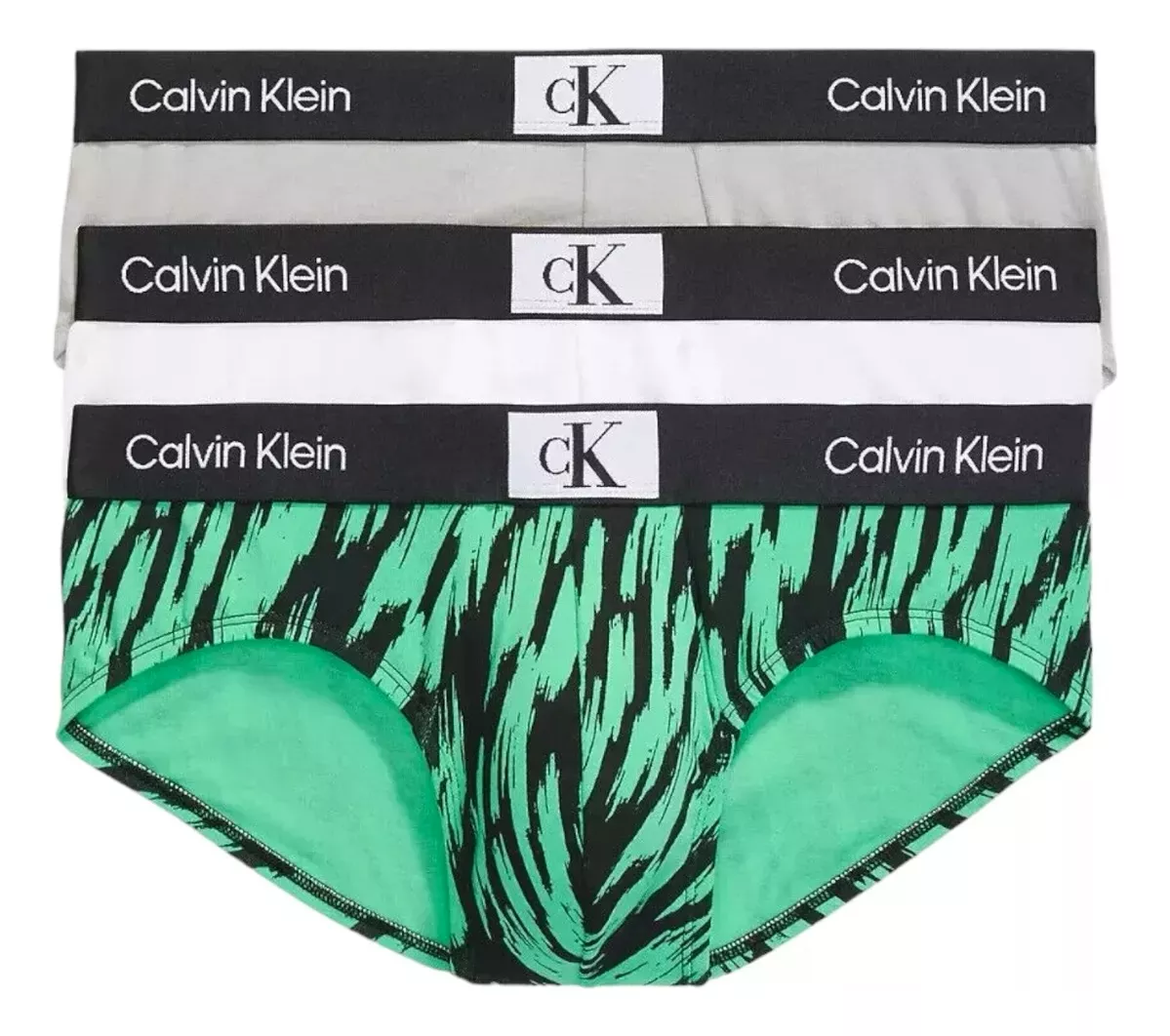 Trusa Calvin Klein Hip Brief 1996 3 Pack Cotton Stretch Original