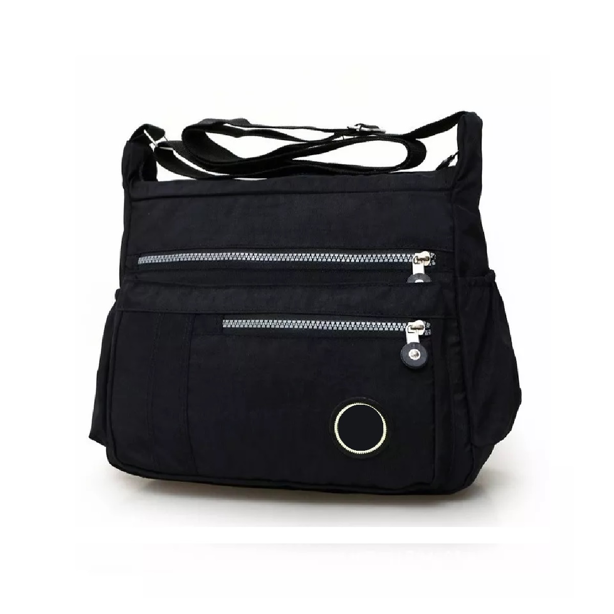 Mochila Mariconera Cruzada Dama Negro.