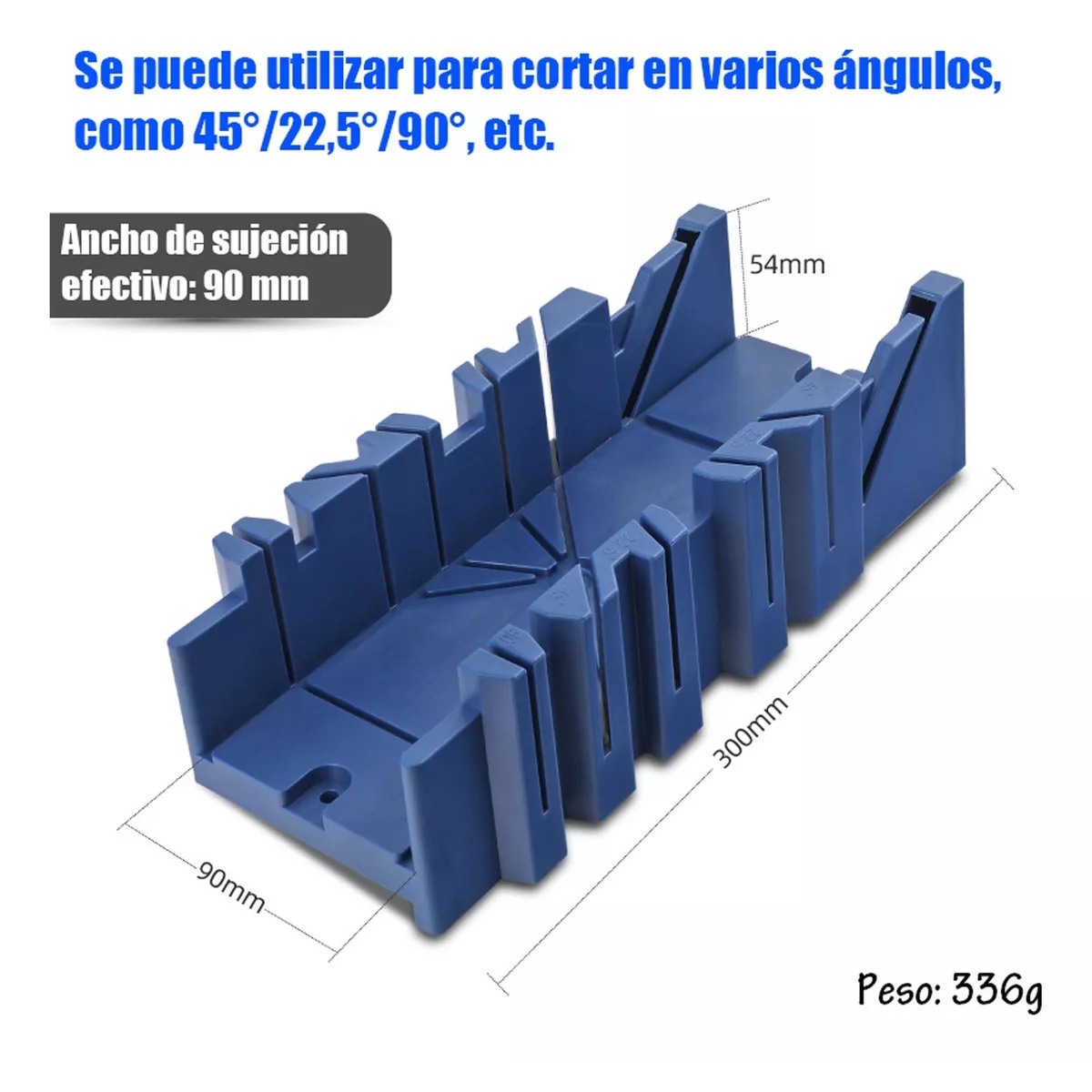 Caja De Inglete Con Serrucho Costilla 12''.