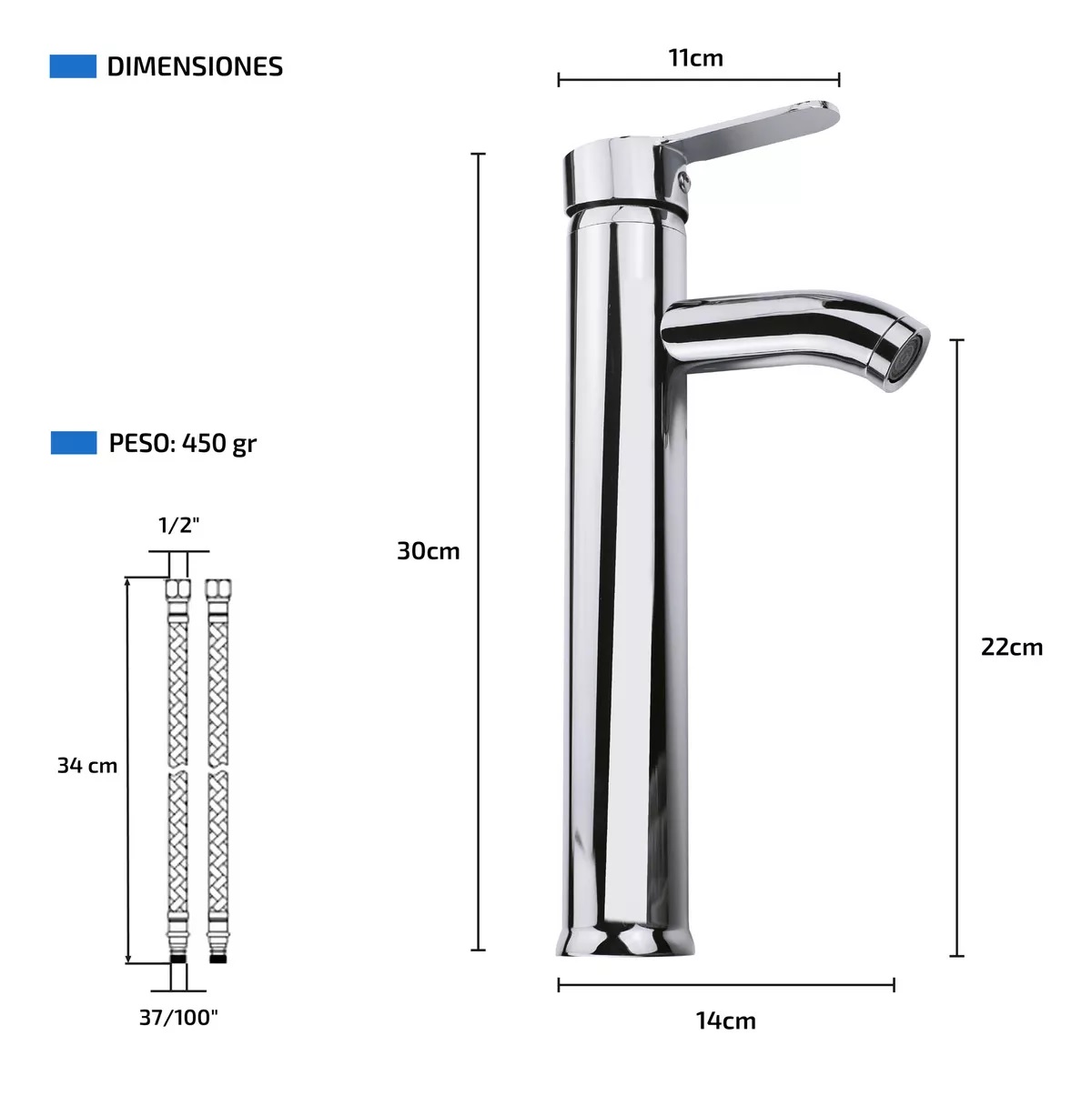 Llave monomando para lavamanos hotsell