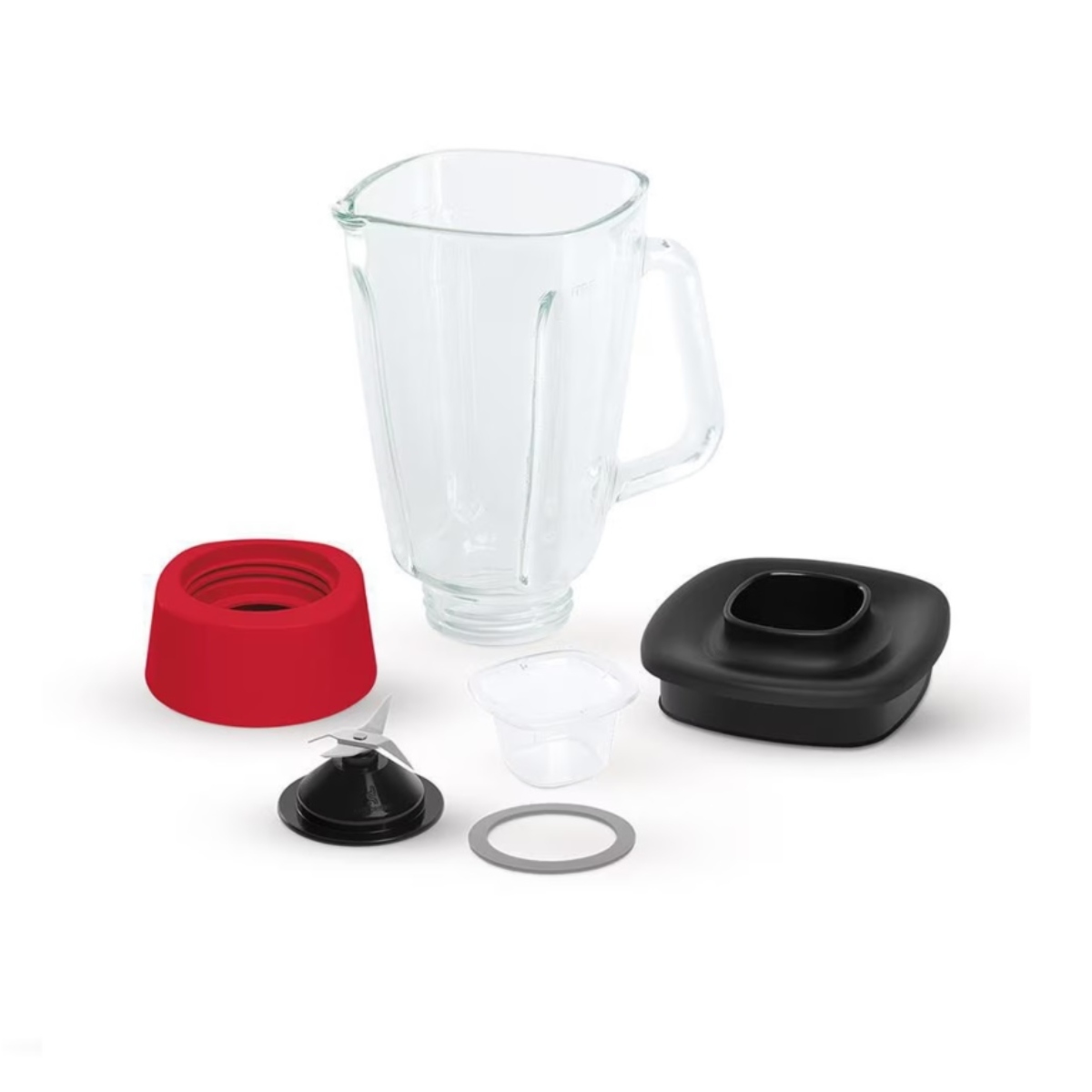 LICUADORA T-FAL LN8205MX INFINYFORCE 10 VEL VASO VIDRIO ROJO ALBY3.