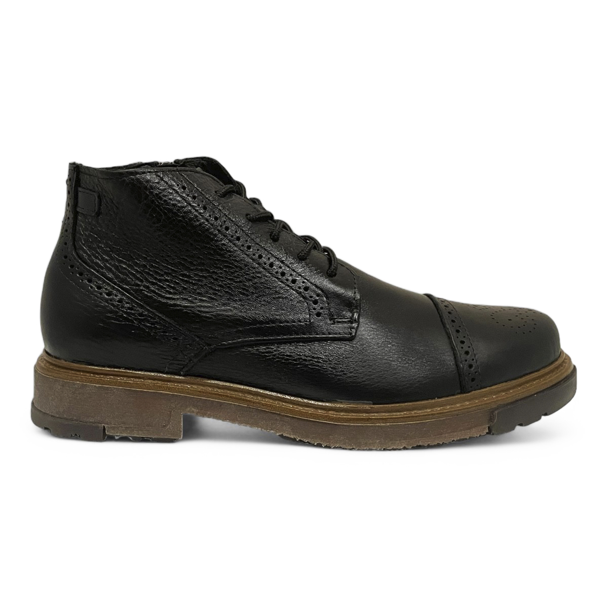 Botas de Motocicleta Hombre Lobo Solo Piel 8947 Flex.