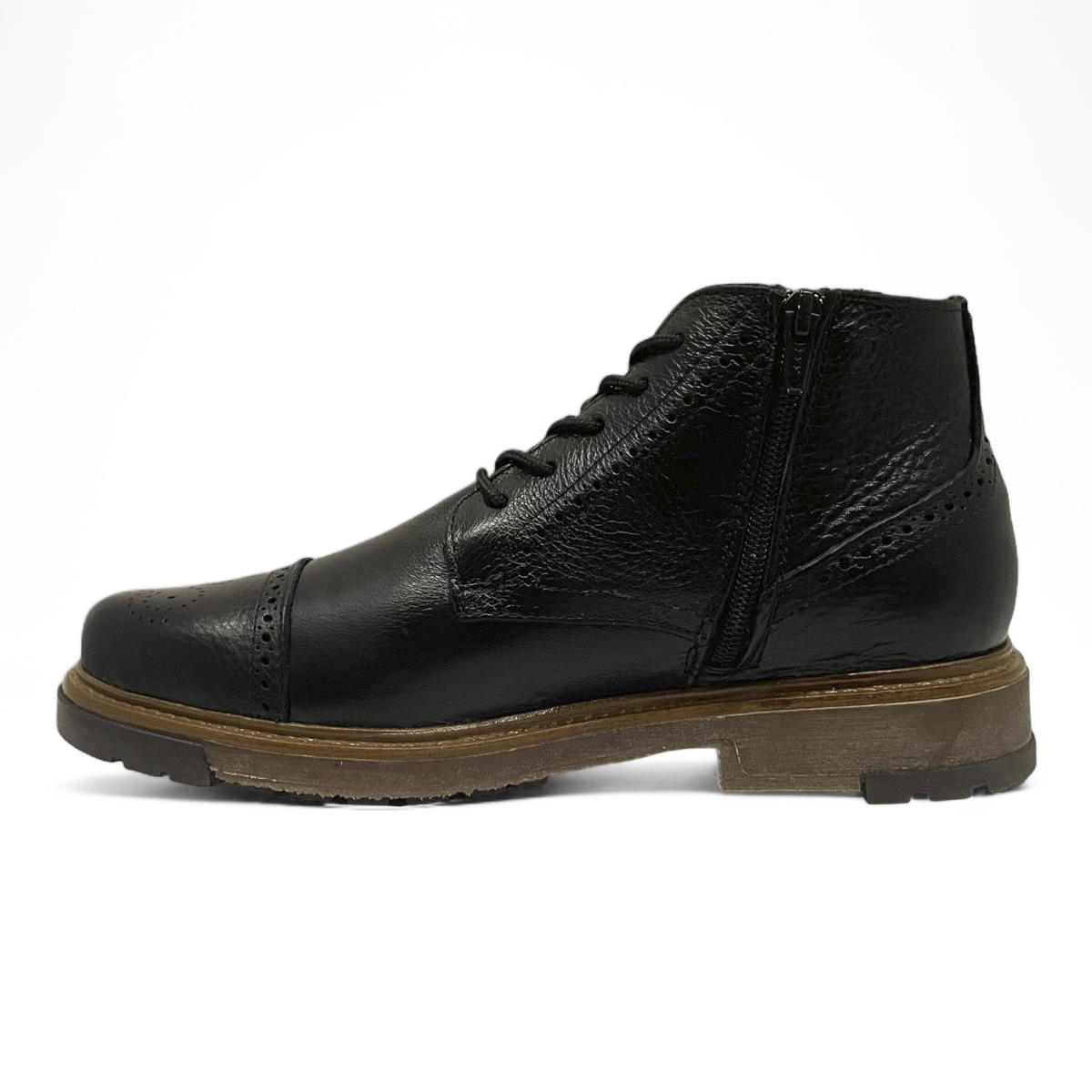 Botas de Motocicleta Hombre Lobo Solo Piel 8947 Flex.