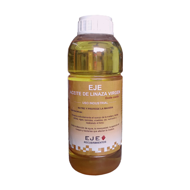 Aceite de Linaza Para Madera / Protege Nutre Maderas 1Lt