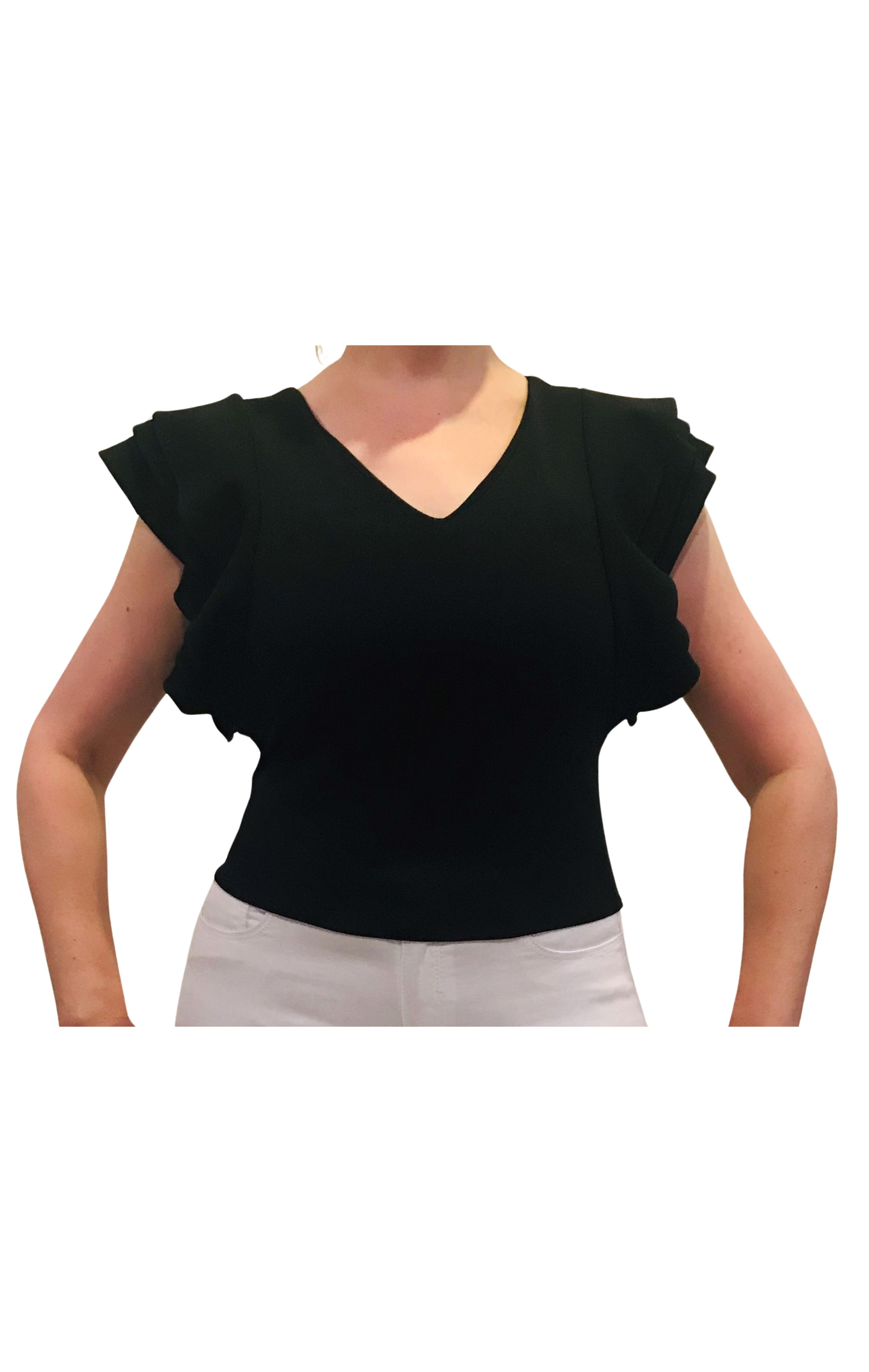 Blusa para dama mujer casual elegante sin mangas Dulce María.