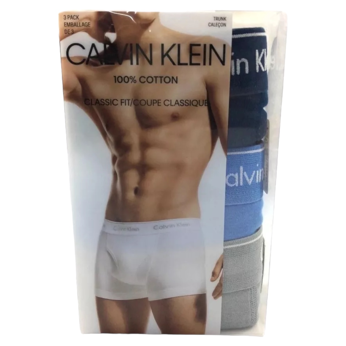 Boxer Calvin Klein 3 Pack Trunk Algodon Original