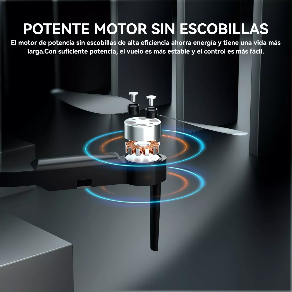 Drone 8k, 2.4g Drone Wifi Plegable Cámara Doble 3 Baterías.