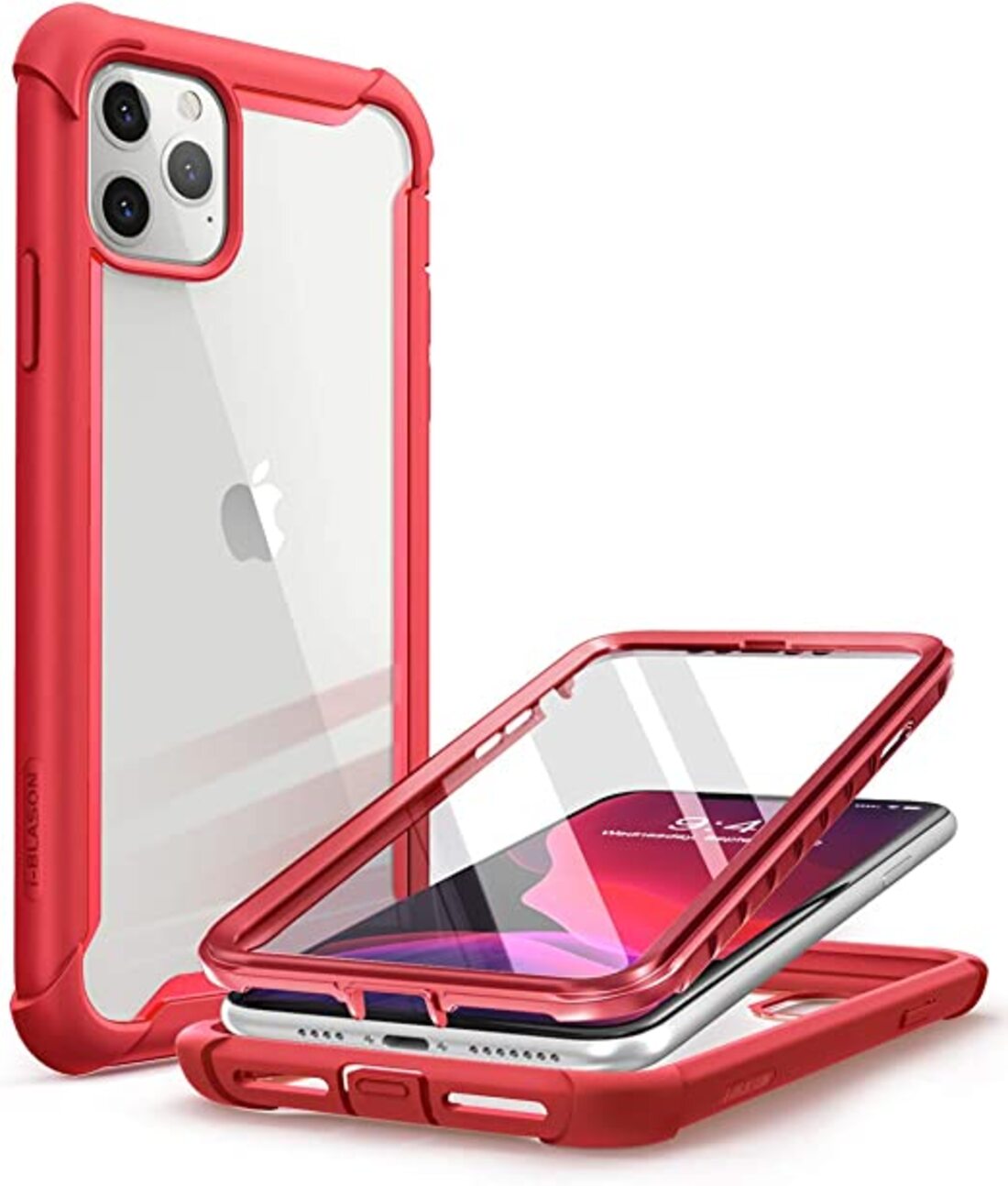 Funda para iPhone 11 Pro Max  6.5 Ares SP Marca Iblason Rojo
